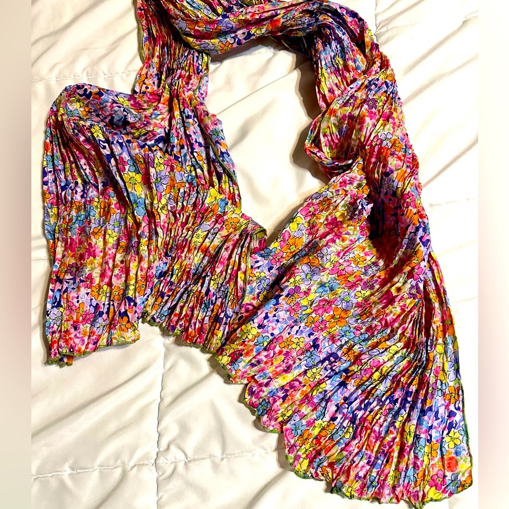 Flowered Scarf
